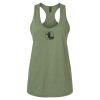 Women's Softstyle® CVC Racerback Tank Top Thumbnail